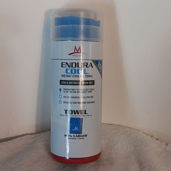 Mission EnduraCool Instant Cooling Towel - Blue - Picture 5 of 5